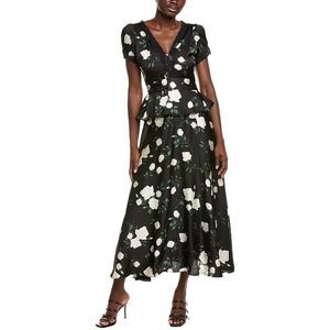 Taylor Womens  Floral Maxi Dress